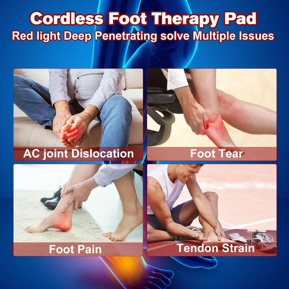 DGXINJUN 136 red LEDs and 68 infrared LEDs cover the foot evenly