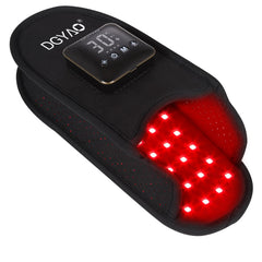 DGXINJUN cordless foot slipper front view shows portable light therapy for feet