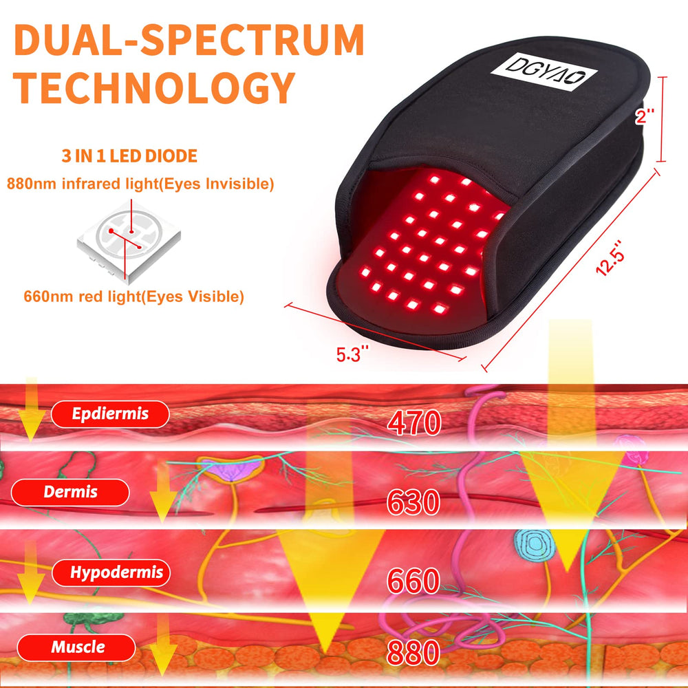 DGXINJUN double-sided pad surrounds the foot evenly