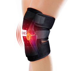 DGXINJUN knee wrap with 176 LEDs delivering infrared therapy for joints.