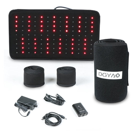 DGYAO red infrared therapy belt front view for at‑home pain relief