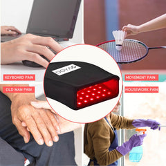 DGYAO red light glove switch close-up with auto-off feature.
