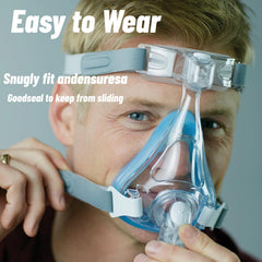 DHASUWT CPAP mask panel supports reliable sealing with minimal leaks.
