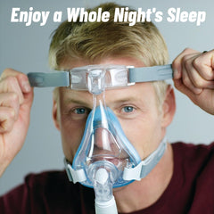 DHASUWT CPAP mask soft sleeve adds comfort around the head.