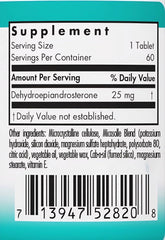 Hypoallergenic DHEA ingredient label emphasizing safety and transparency