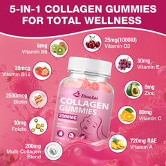 DIAOLAI daily-use routine with collagen gummies.