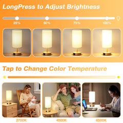 Dicoool lamp offers warm to cool color temperatures for any mood.