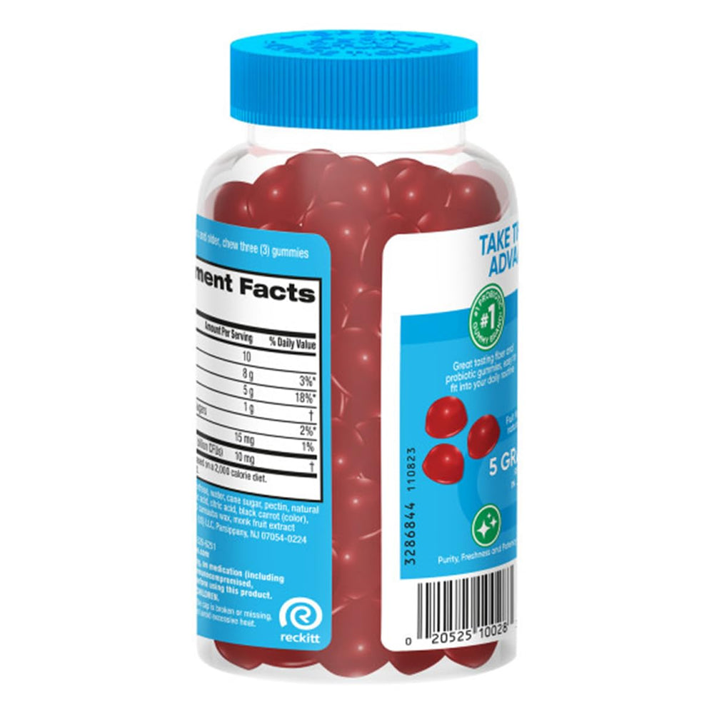Digestive Advantage strawberry gummies two-pack display