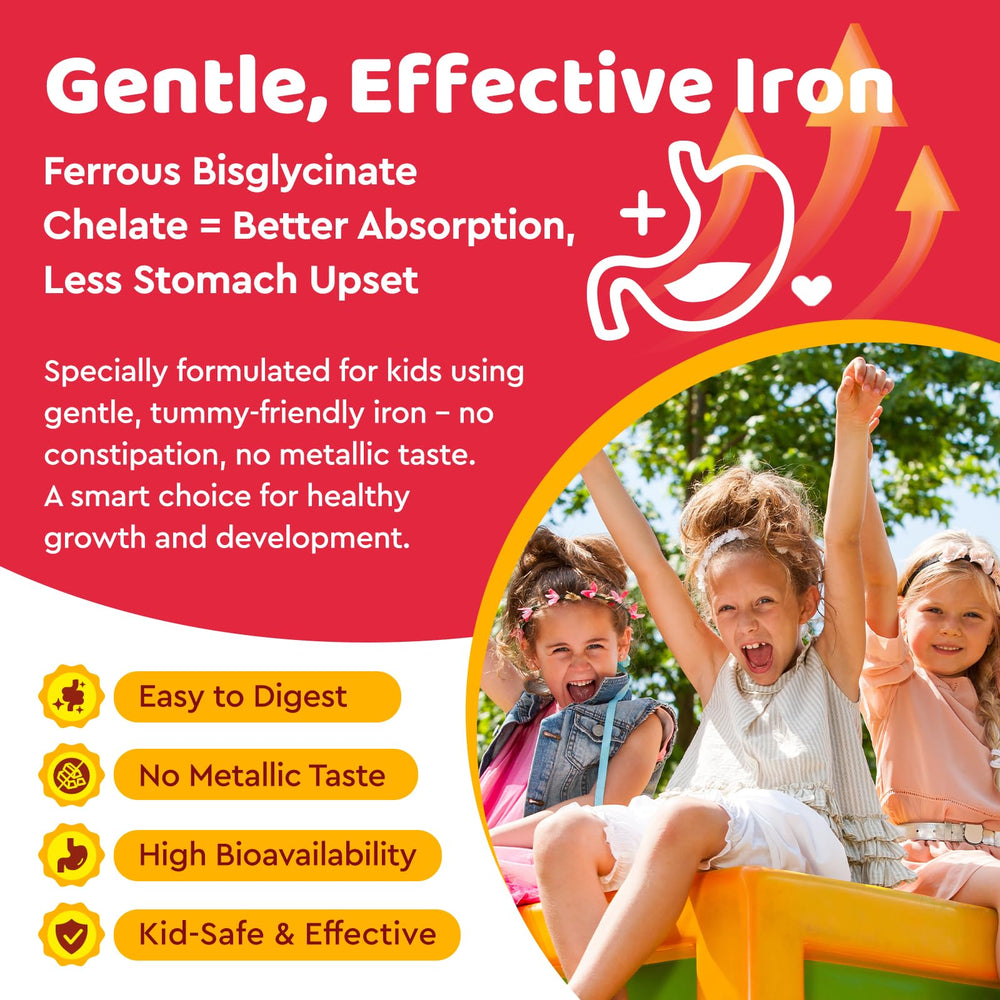 dilib Iron Gummies serving – simple daily dose fits busy mornings.