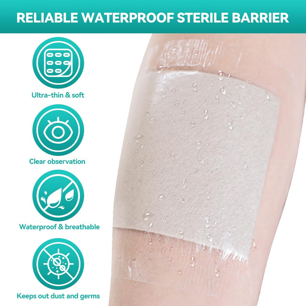Dimora post-surgical wound care dressing allows observation without removing the dressing.