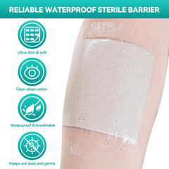 Dimora post-surgical wound care dressing allows observation without removing the dressing.