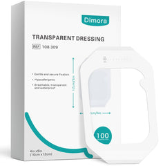 Dimora waterproof dressing provides a transparent barrier for wound protection during showers and swims.
