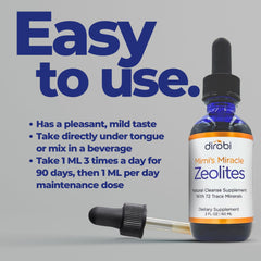 Dirobi Mimi’s Miracle Zeolites nano formula highlights enhanced bioavailability
