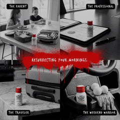 Back packaging detail shows electrolyte blend for replenishment