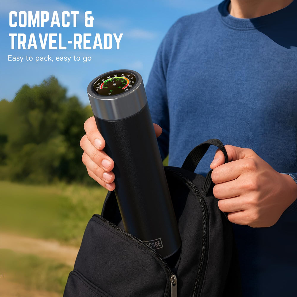 Odyssey 60H holds up to 3 insulin pens for compact portability