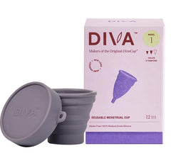 DIVA Cup Model 1 capacity shows five tampons equivalence for medium to heavy flow