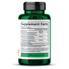 Divinity Nutra Golden Berberine capsules closeup for easy daily dosing