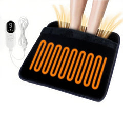 Diweez electric foot warmer shows a double-layer pad delivering fast, even warmth