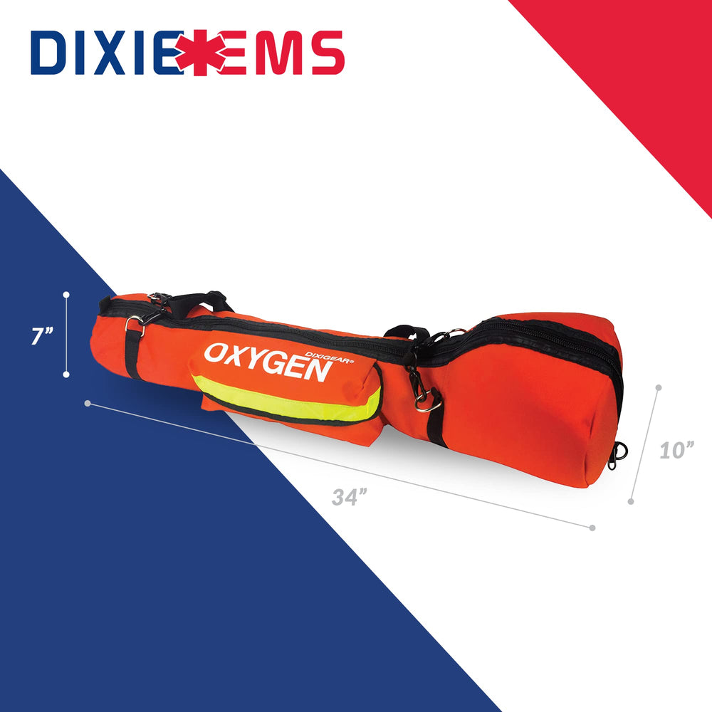 Dixie EMS O2 Shoulder Bag keeps supplies organized with a side pouch.
