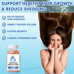 diytoolsman vegan hair growth gummies pack with natural fruit flavors for easy use