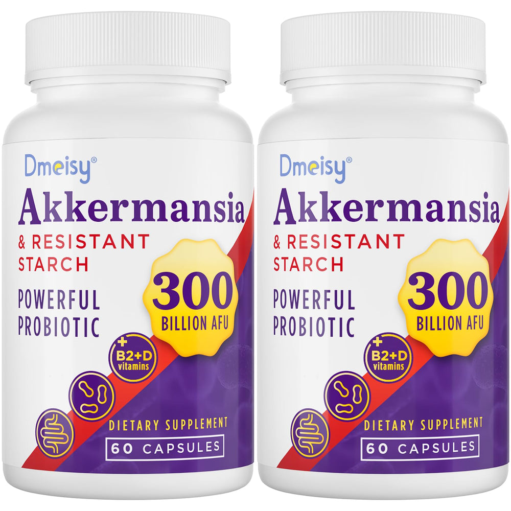 Dmeisy Akkermansia bottle with capsules for daily gut support