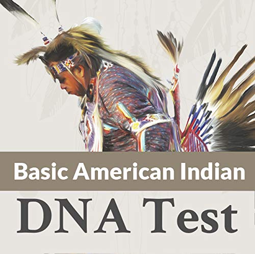 DNA Consultants Basic American Indian DNA Test kit for at-home sampling and ancestral insights.