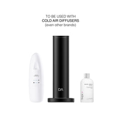 Top view of Hope diffuser showing elegant bottle ready for replacement