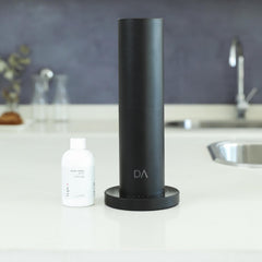 Hope refill packaging beside diffuser, signaling long-lasting fragrance