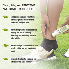 DOCTOR HOY'S gel dries clean after application, leaving no oily residue