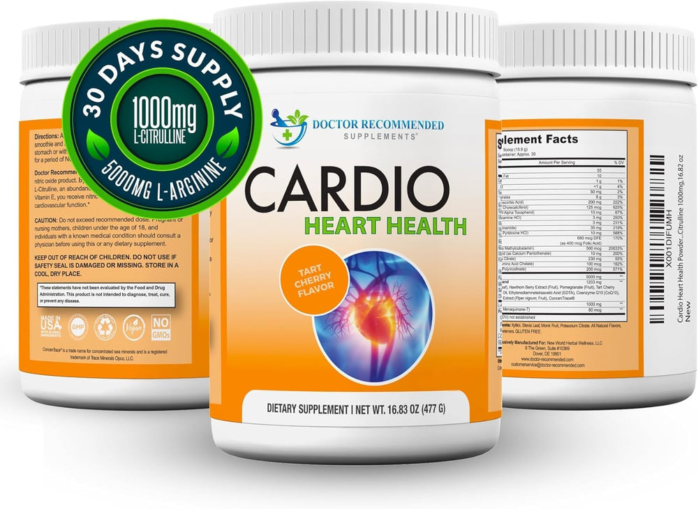 US-made Cardio Heart Health packaging communicates quality