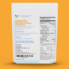 Doctor Recommended Supplements silver lozenges with Manuka honey highlight natural flavor.