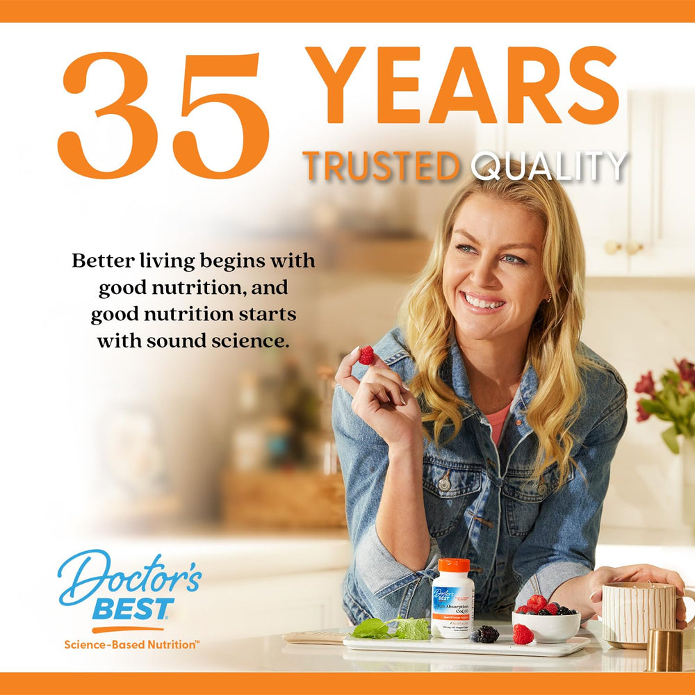 Doctor's Best Artemisinin bottle in daily use routine setting.