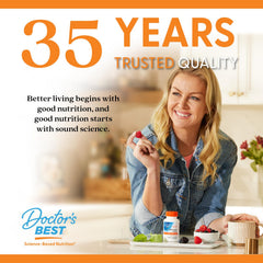 Doctor's Best Artemisinin bottle in daily use routine setting.