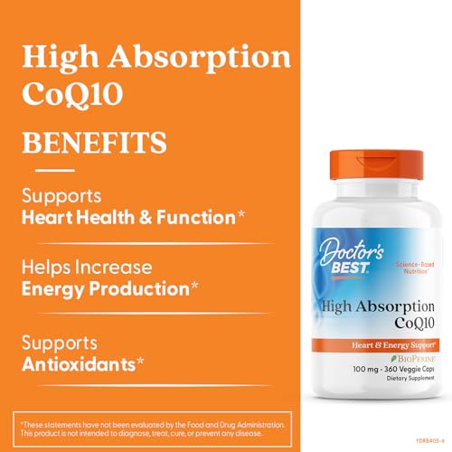 BioPerine ingredient close up for improved absorption in Doctor's Best CoQ10