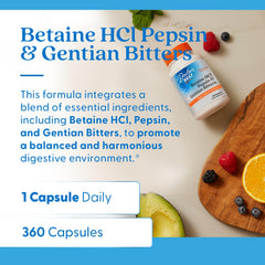 Doctor's Best Gentian root capsules show natural digestive support.