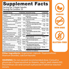 Doctor's Best capsules closeup shows compact vegan vitamin blend.