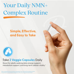 Doctor's Best NMN+ Complex NAD+ support on the label