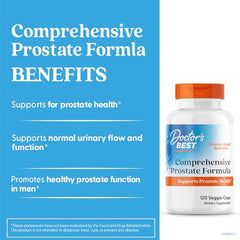 Doctor's Best Prostate Comprehensive capsules ready for daily use