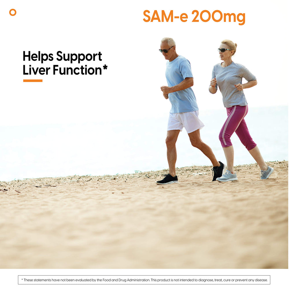 Doctor's Best SAM-e packaging communicates pharmaceutical-grade quality and stability