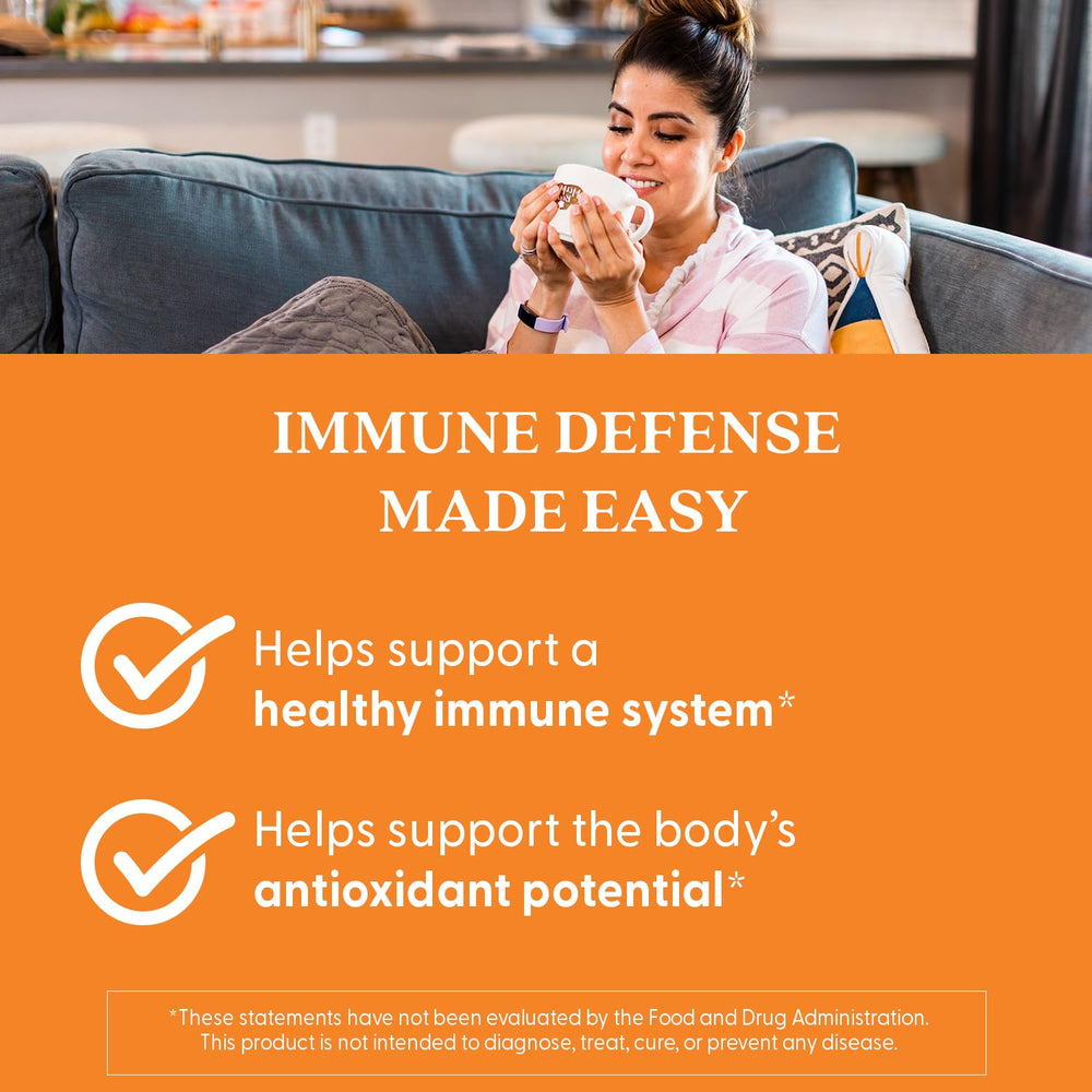 Doctor's Best Vitamin C 1000mg bottle on a kitchen counter for daily use