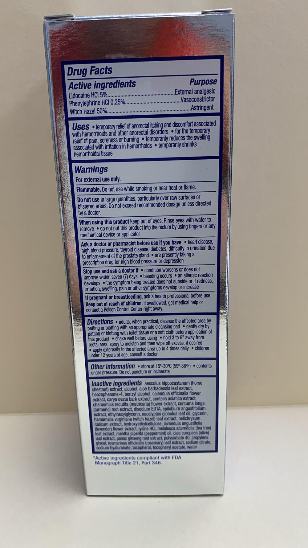Doctor Butler's Advanced Relief spray 5oz bottle showcased for everyday use