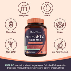 Doctor's Recipes on the go sublingual B12 without water