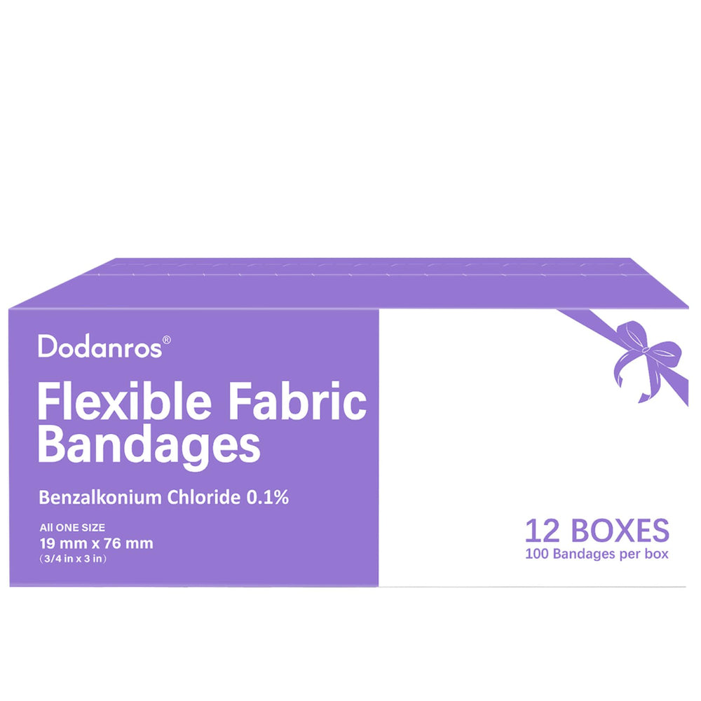 Dodanros cost-effective bulk packaging helps grow well-stocked first aid kits.