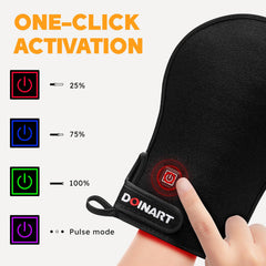Doinart therapy session with four-level control settings