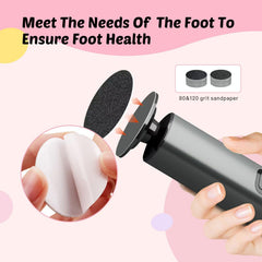 Dolcevitae foot callus remover 9 speed dial for tailored care