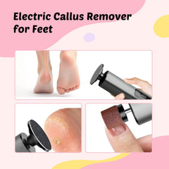 Dolcevitae foot callus remover aluminum alloy body cool to touch during use