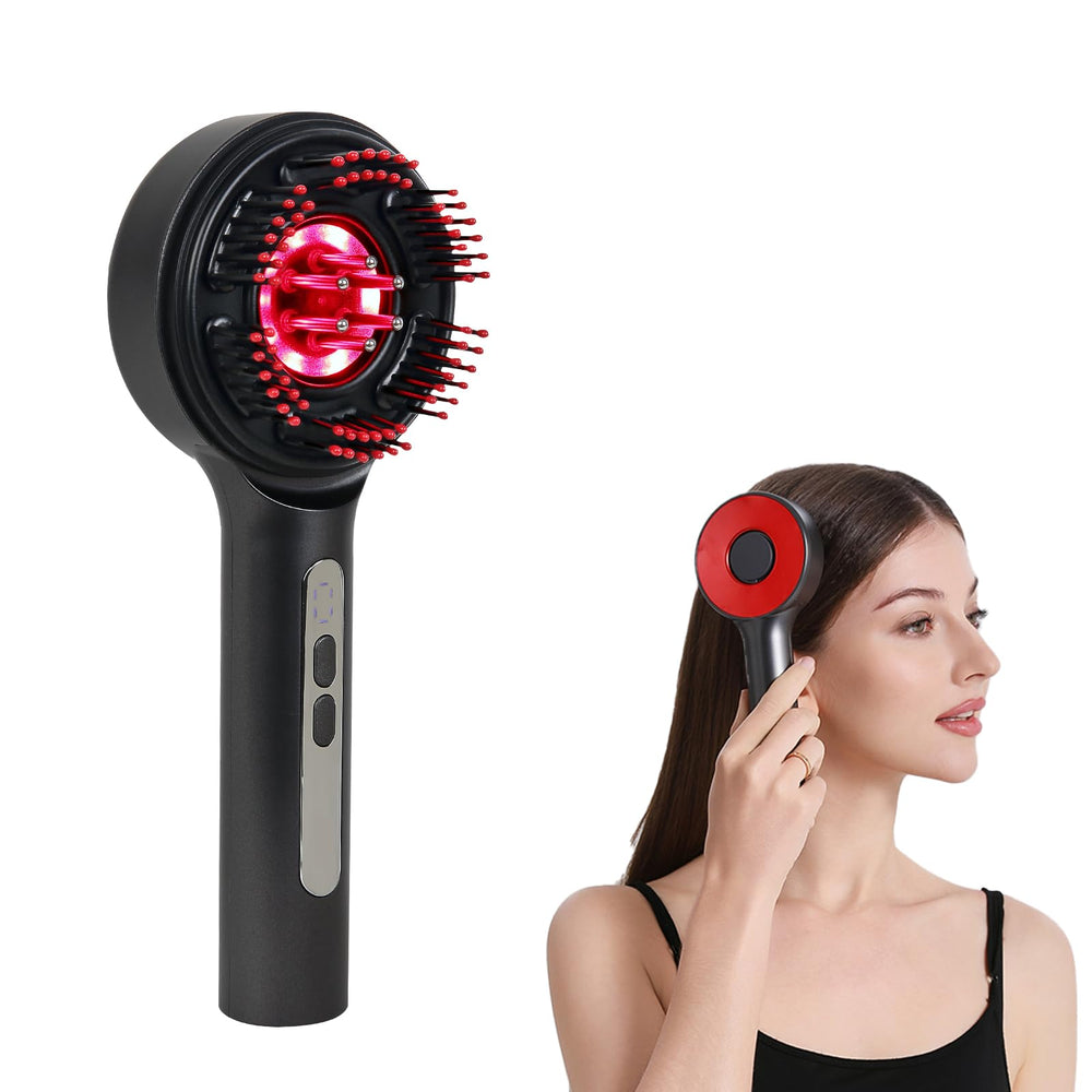 DongBlitz red-light scalp massager providing at-home therapy for healthier scalp.