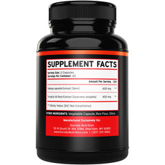 Dorado Nutrition 120 capsules closeup highlighting high-strength formula