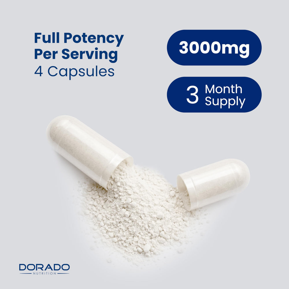 Dorado Nutrition L Citrulline 3000mg GMP facility seal