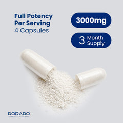 Dorado Nutrition L Citrulline 3000mg GMP facility seal